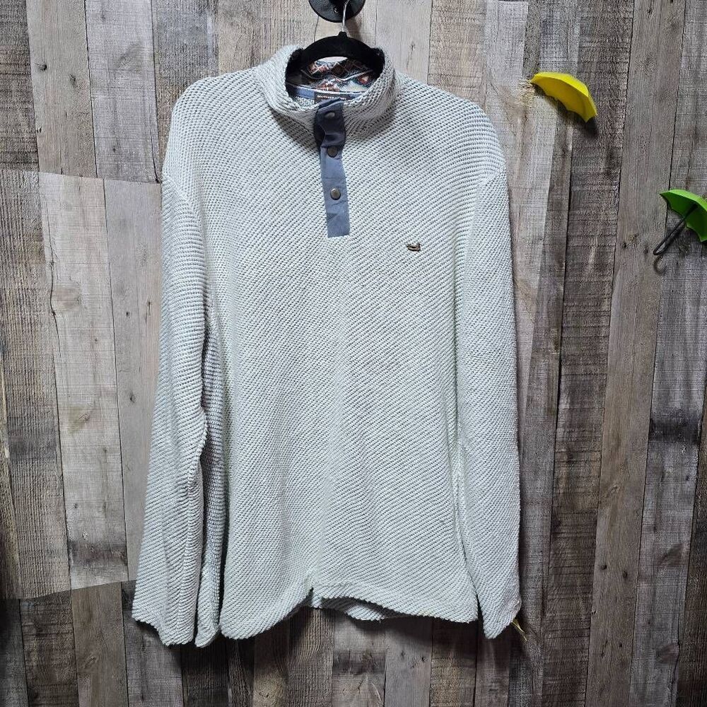 Southern Marsh Pawleys Rope Pullover Oatmeal Large Outdoor Comfy Everyday